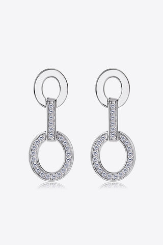 Moissanite 925 Sterling Silver Earrings